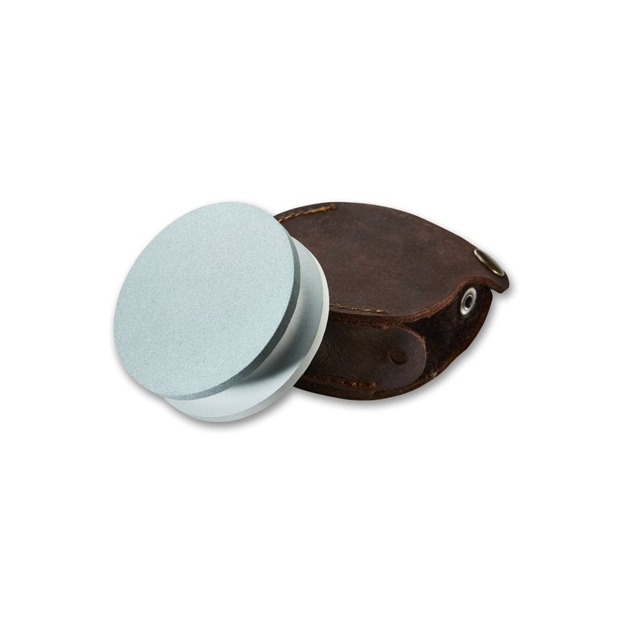 Slipsten Med Läderfodral EN STL