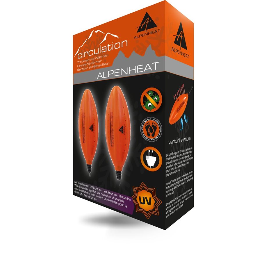 Circulation AD9 Sko/Handsktork Med UV Ljus 220v SVART / EN STL