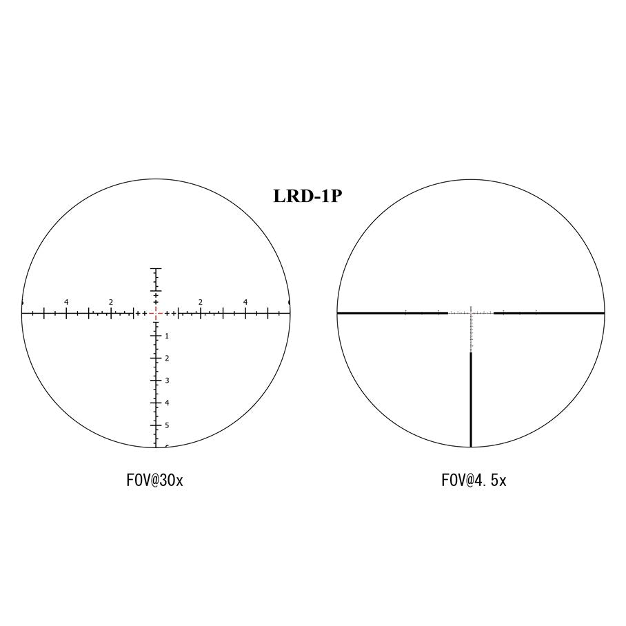Stryker HD 4,5-30x56 Tactical FFP MIL/MIL Kikarsikte 34 MM / LRD-1P