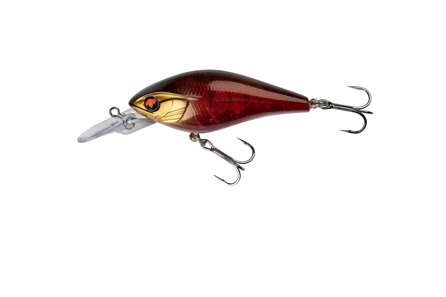 Toddler Crank 60 mm Wobbler, bete LAZER RED / 6 CM