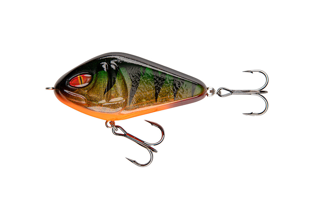 Prorex Lazy Jerk Distance Jerkbete GHOST GOLD PERCH / 11 CM