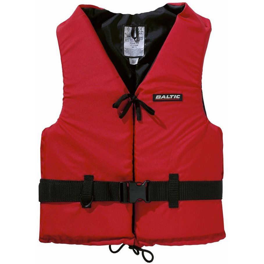 Aqua Flytväst RÖD / MEDIUM 50-70KG