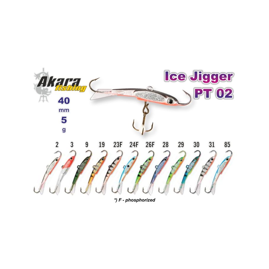 Ice Jigger Pro 02 Balansjigg, 40 mm, 5 g 19 / EN STL