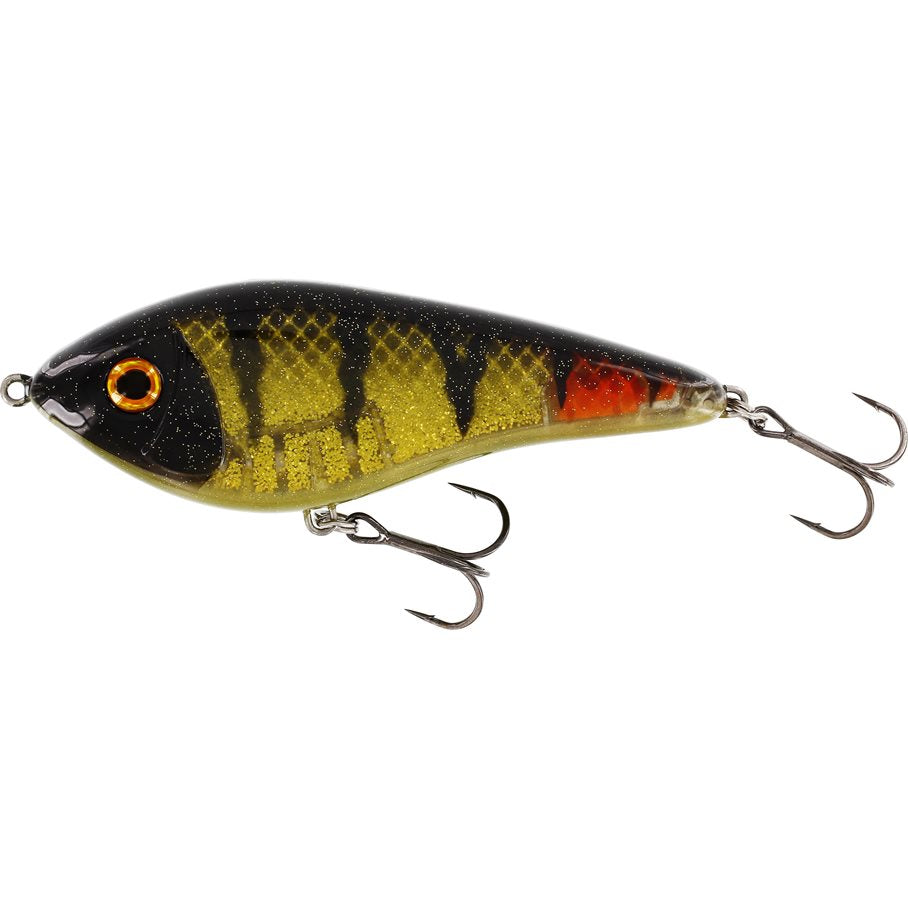 Swim 12 cm Jerkbete 3D OLIVEOIL PERCH / SUSPENDING