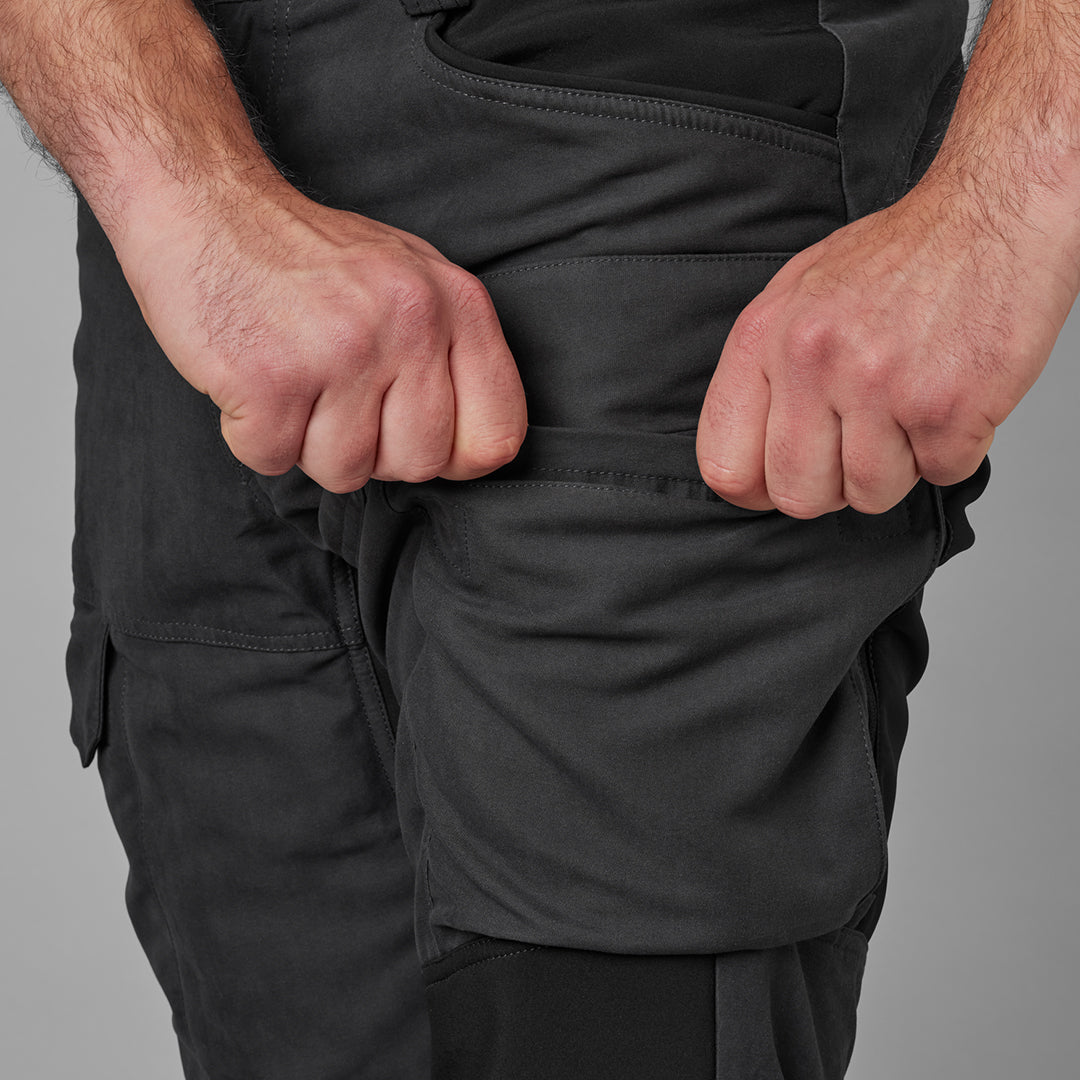 Scandinavian byxor PHANTOM GREY/BLACK / 52/31