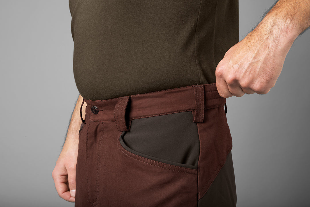 Scandinavian byxor BLODSTONE RED/SHADOW BROWN / 56