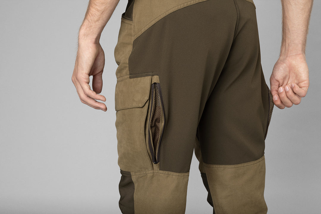 Scandinavian byxor DARK ANTIQUE BRONZE/WILLOW GREEN / 48/32