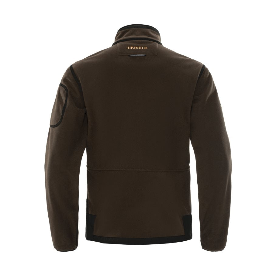 Kamko Fleece, Vändbar BRUN/RÖD / 3XL