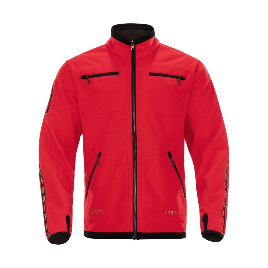 Kamko Fleece, Vändbar BRUN/RÖD / 5XL