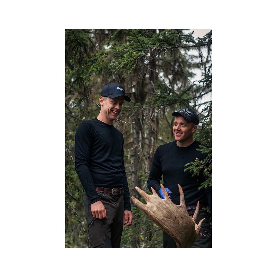 Isklinten Underställsbyxa Merinoull SVART / 3XL