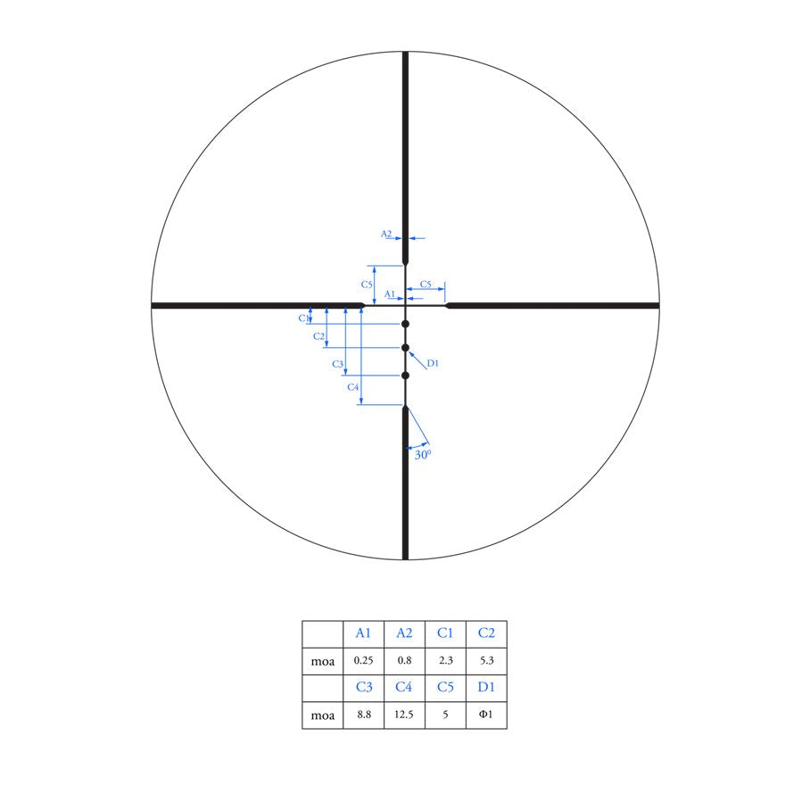 Neos 4-12x40 SF SFP Kikarsikte .22 RIMFIRE