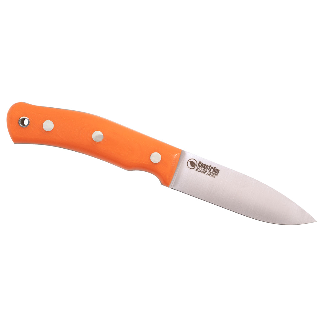 No.10 Swedish Forest Knife Flat Grind ORANGE / ONE SIZE