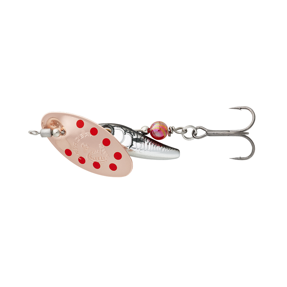 Sticklebait Spinner COPPER RED / STL 3