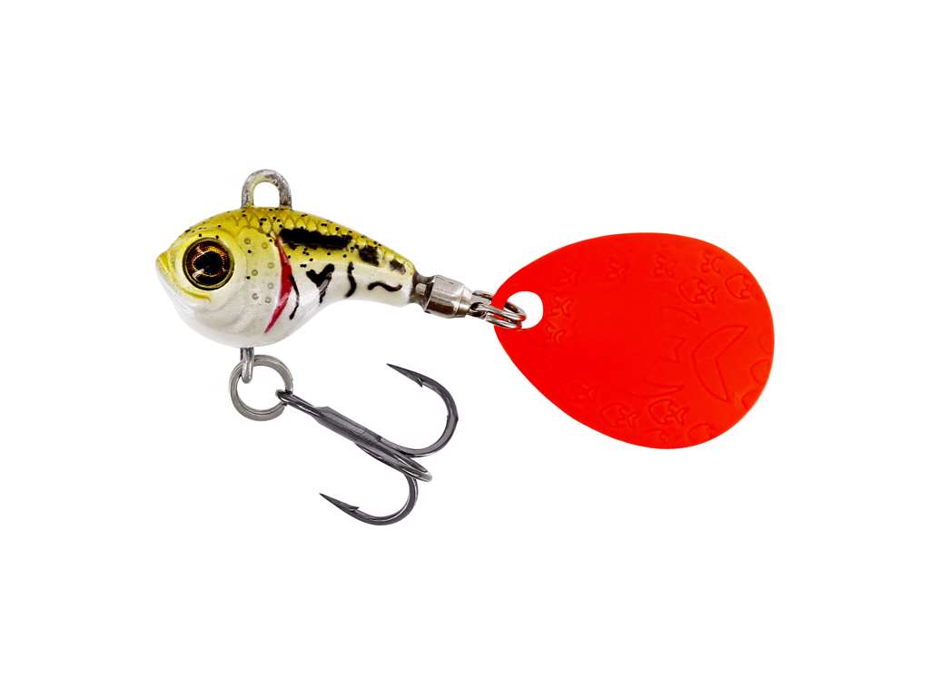 Dropbite Tungsten Spin Tail Jig PEARL STICKELBACK / 20 MM / 13 GRAM