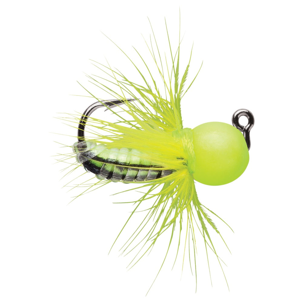 Tungsten Fly Jig 2-Pack GLOW CHATREUSE / 1,8 G