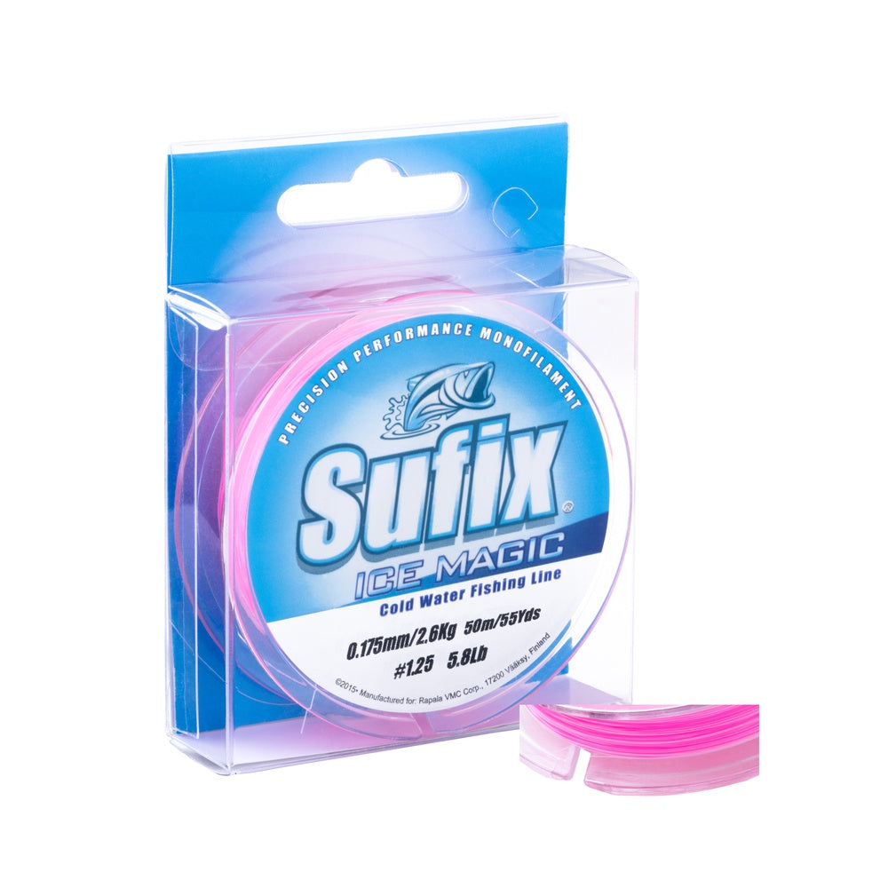 Sufix Ice Magic 50 meter ROSA / 0,135 MM
