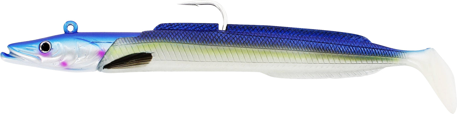 Sandy Andy Jig BLUE PEARL / 23 CM OCH 150 GRAM