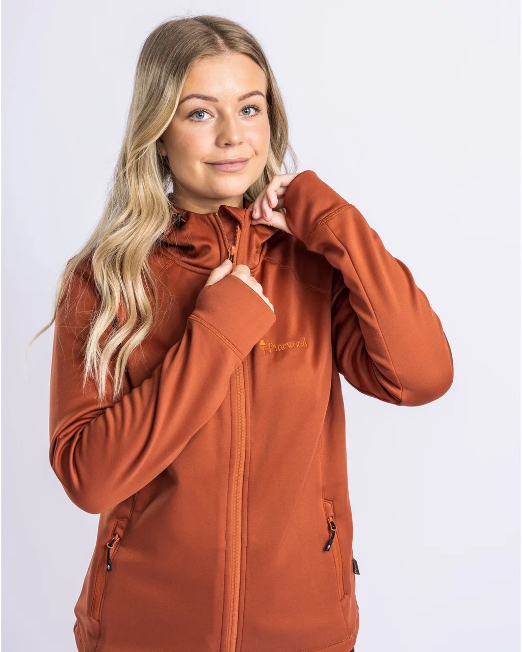 Hoodie Finnveden Dam TERRACOTTA / XXL