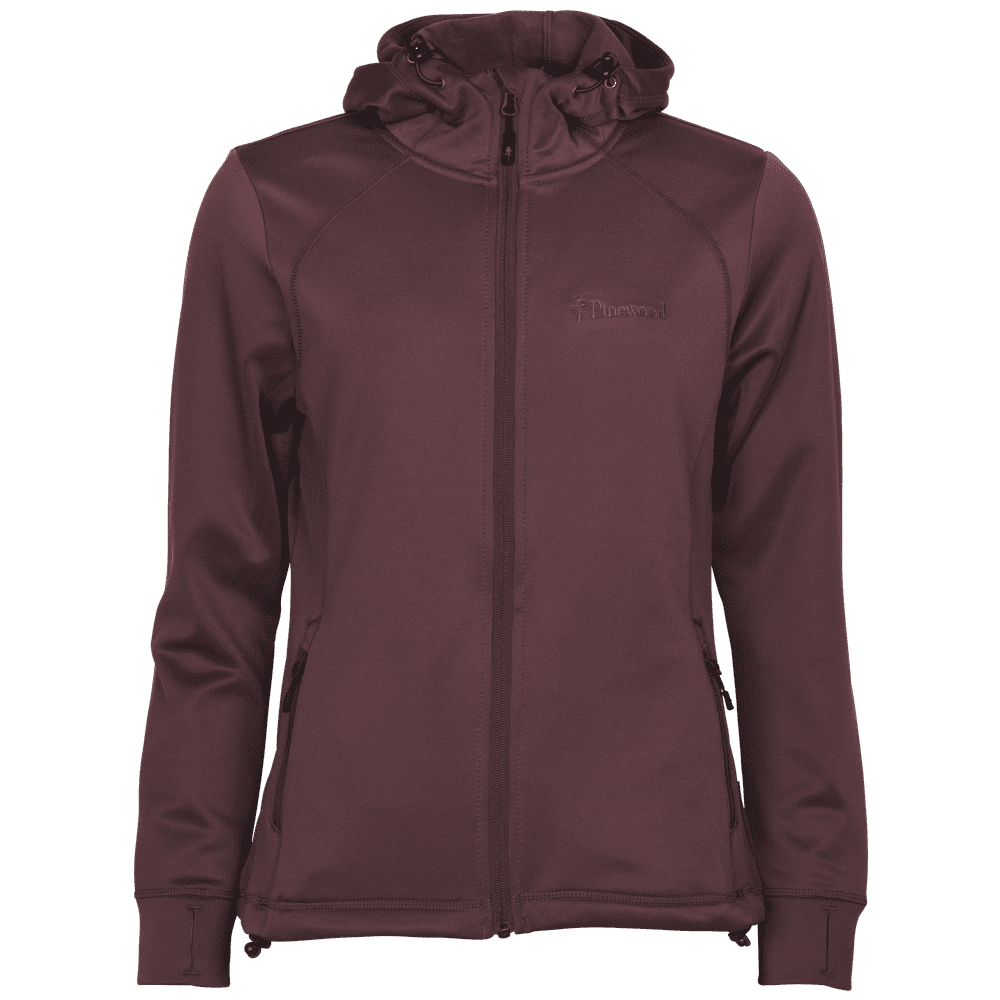 Hoodie Finnveden Dam EARTH PLUM / M