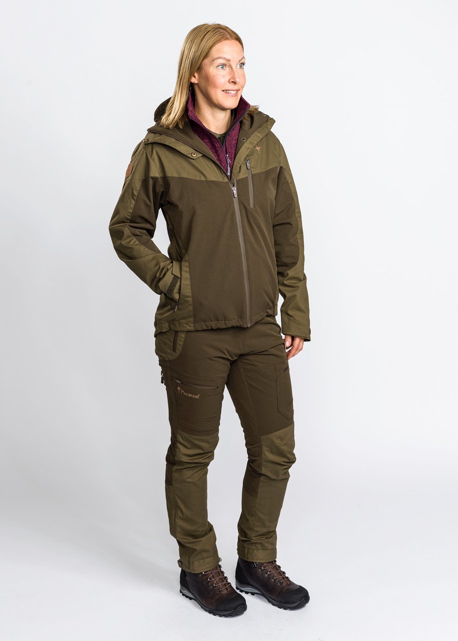 Jacka Finnveden Hybrid Extreme Dam OLIVE / XL