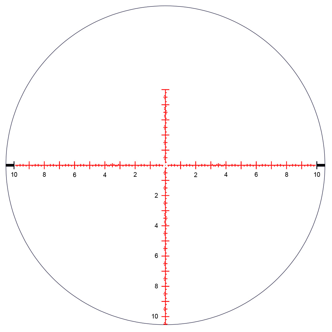 K328i 3,5-28x50 FFP MIL SVART / 36 MM / CCW / SKMR+ / WIND L
