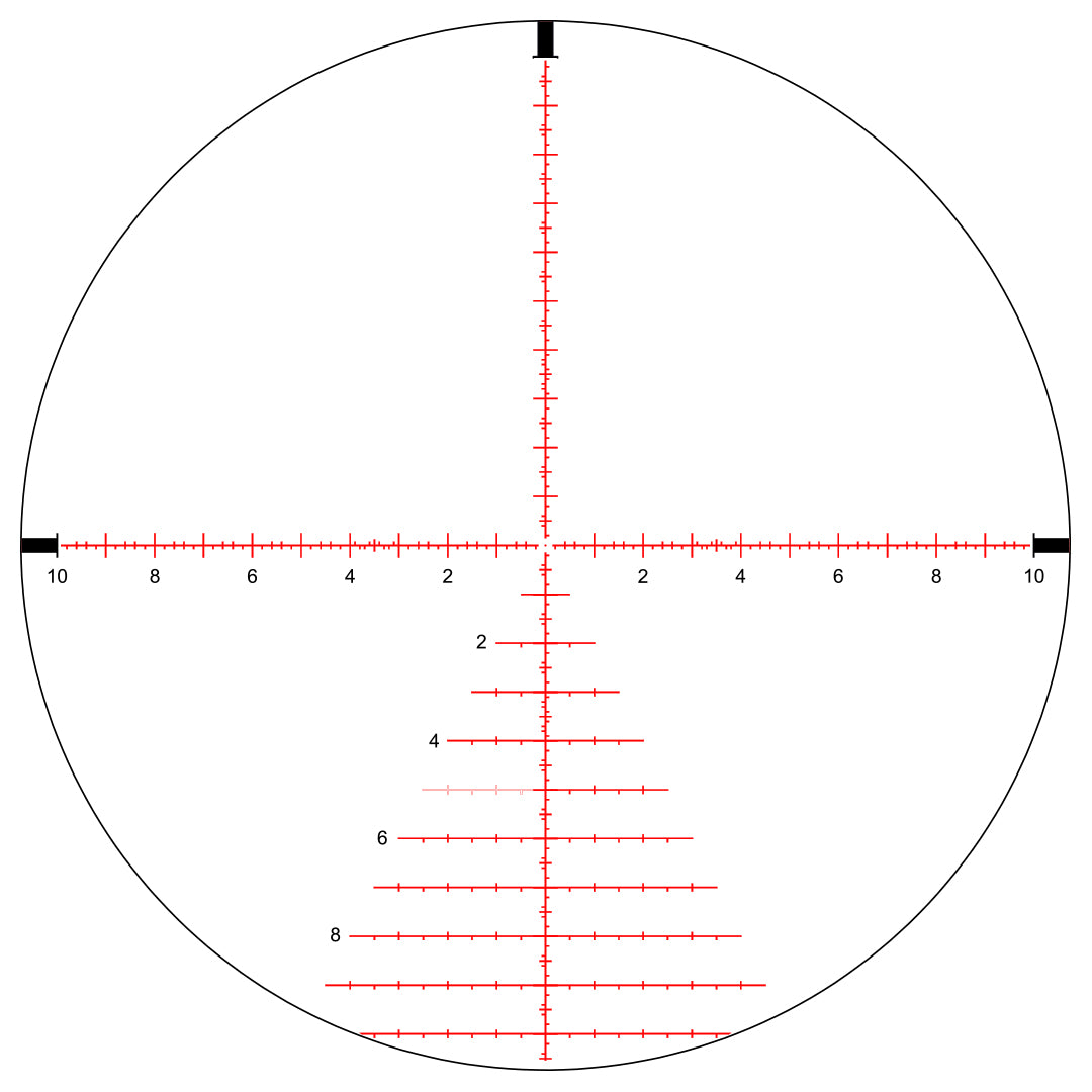 K328i 3,5-28x50 FFP MIL SVART / 36 MM / CCW / SKMR4+ / WIND R