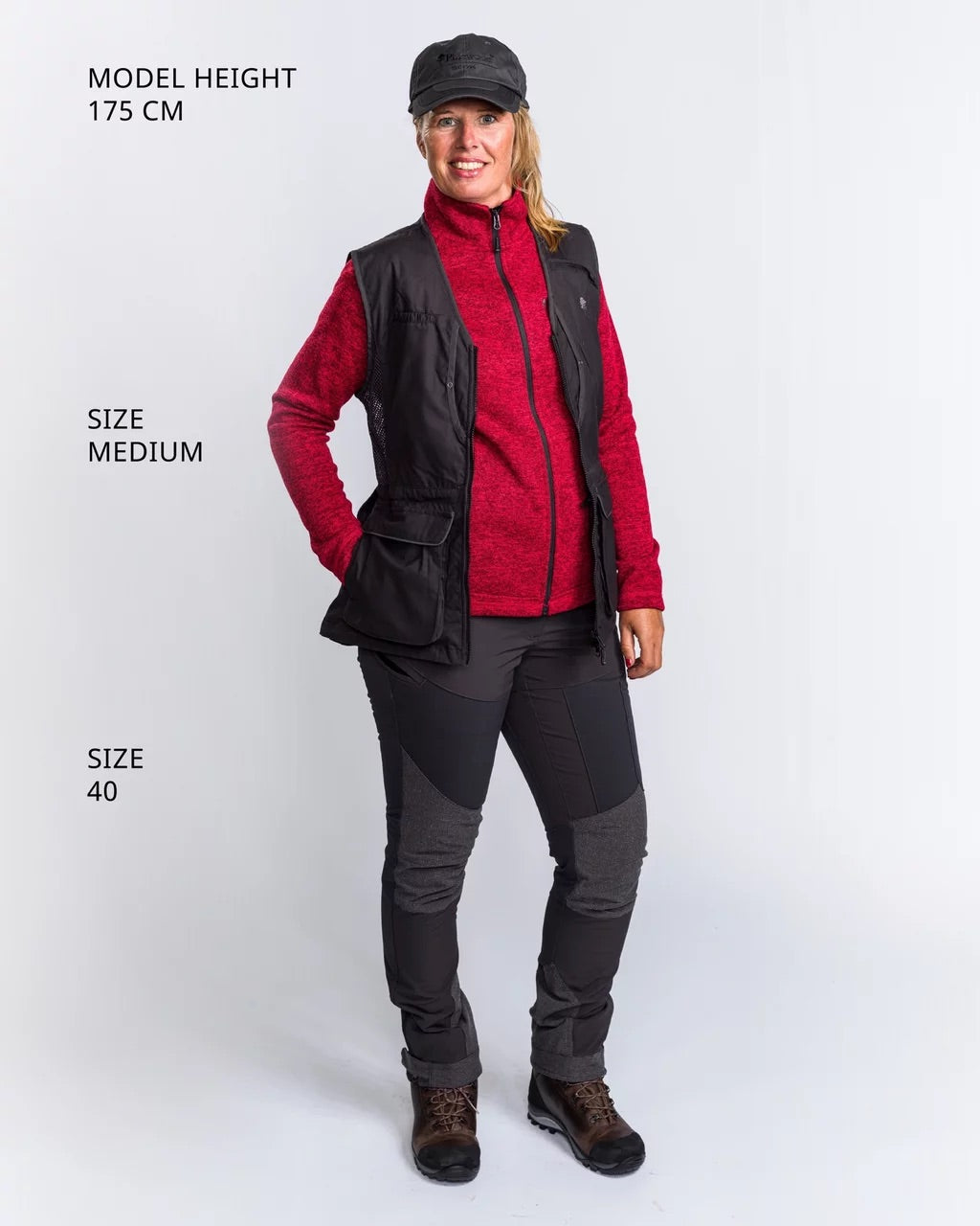 Väst Dog Sports 2.0 Dam ANTHRACITE/SVART / XXL