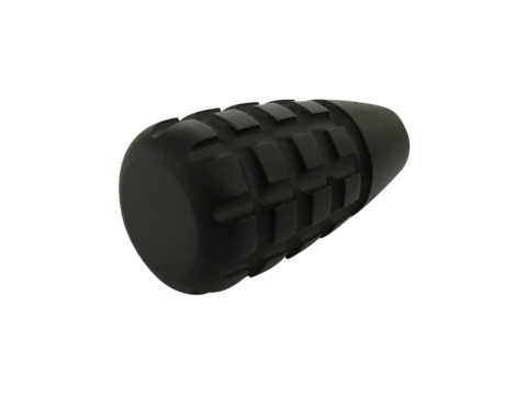 Slutstycksknopp T3/ T3X SVART (RUTIG) / ONE SIZE