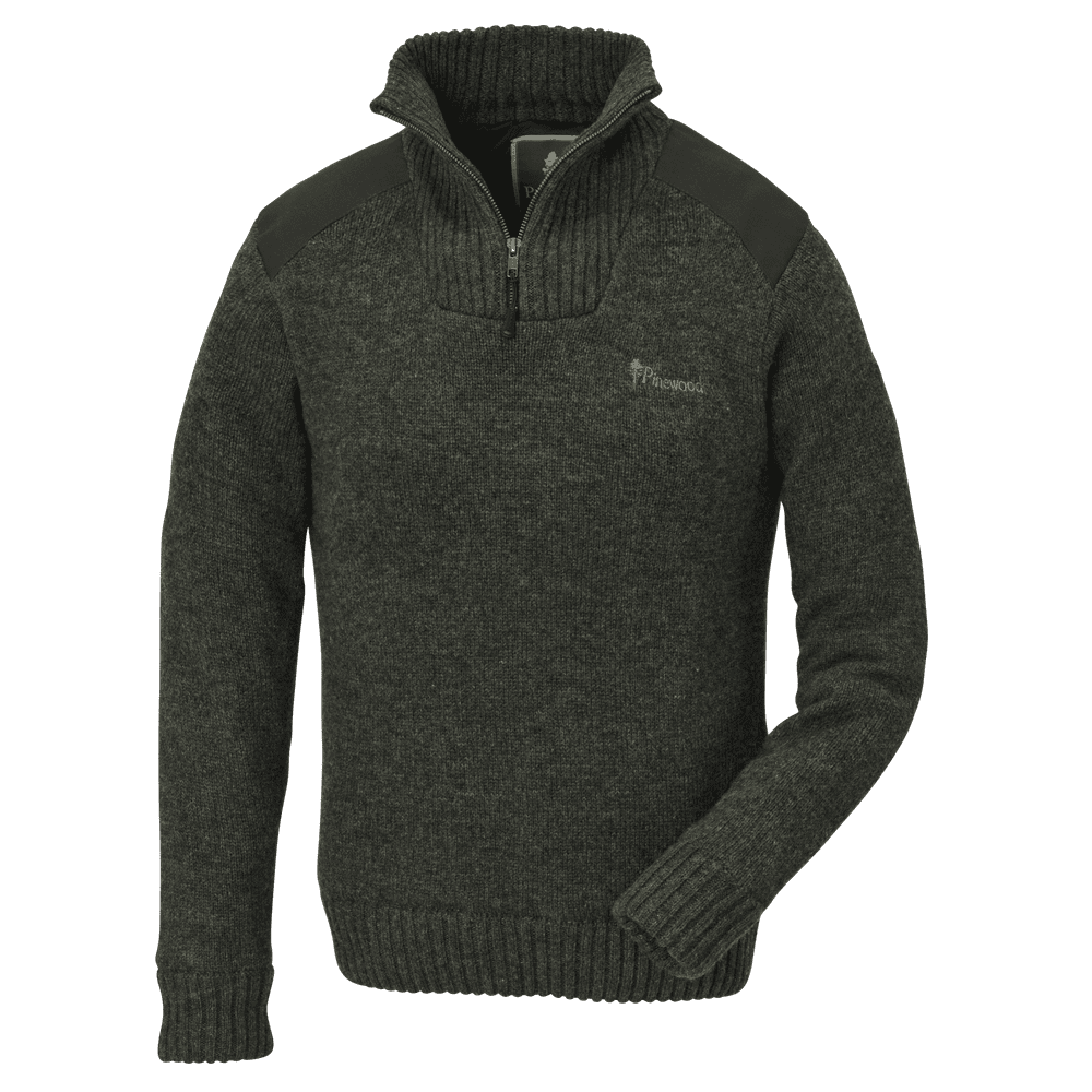 Tröja Hurricane Dam MÖRKGRÖNMELERAD / XXL