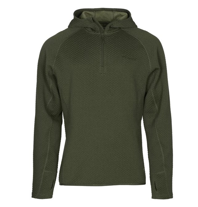 Everyday Travel Hoodie DARK GREEN MELANGE / 3XL
