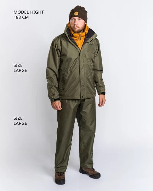 Regnställ Tornado Extreme GRÖN / 3XL