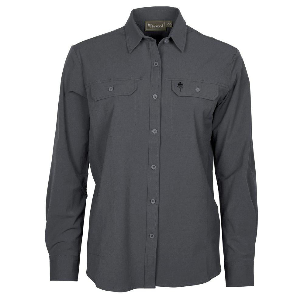 Everyday Travel L/S Skjorta Dam ASH GREY / L