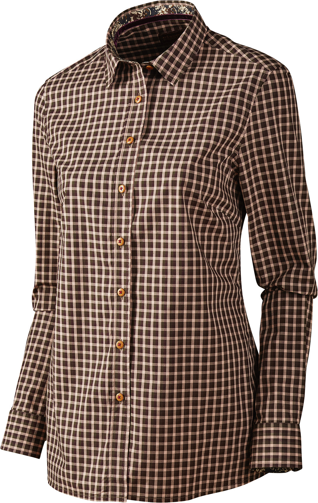 Selja Lady L/S Check Skjorta BRIGHT PORT CHECK / XL