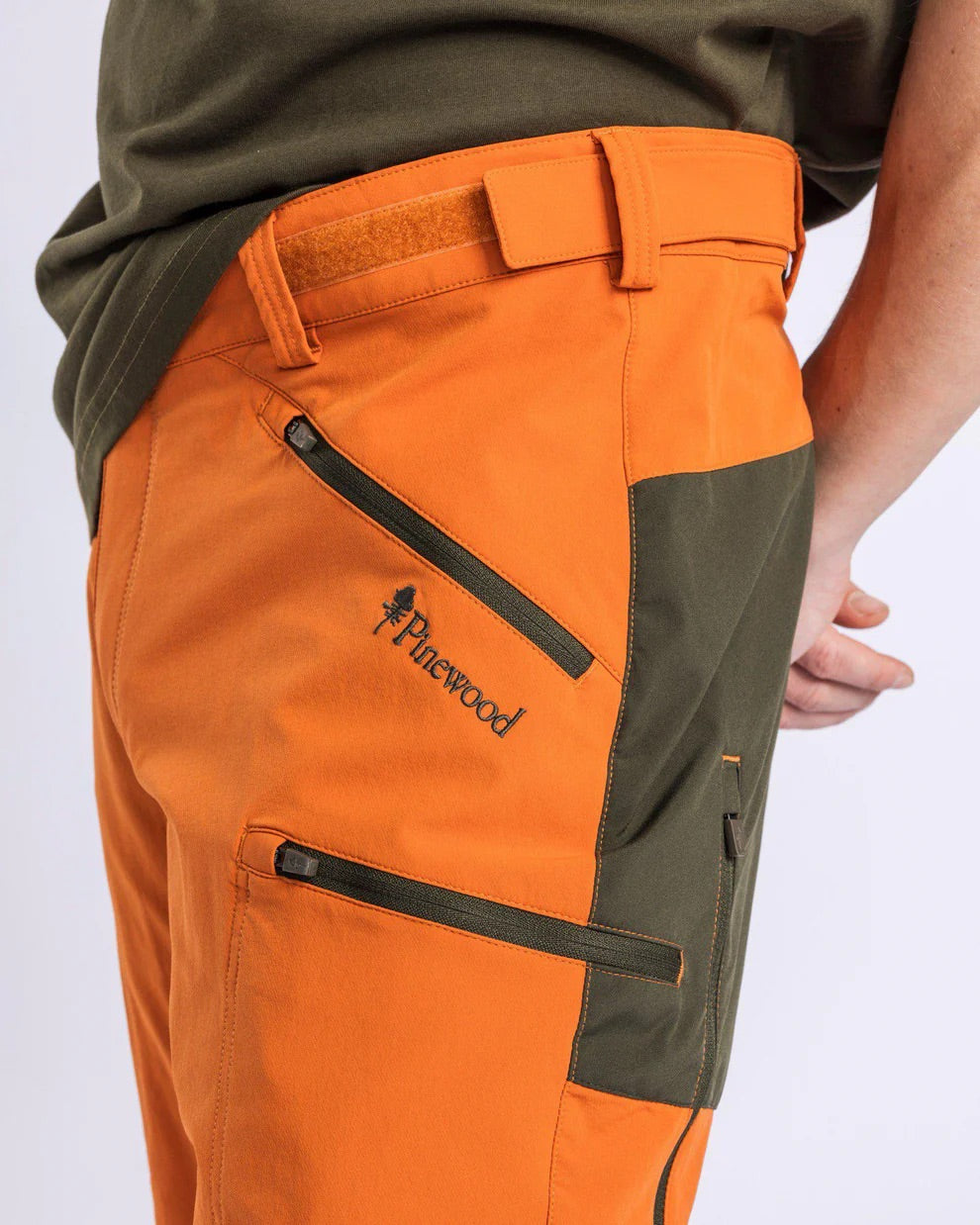 Byxa Abisko Brenton B.ORANGE/MOSSGREEN / C56