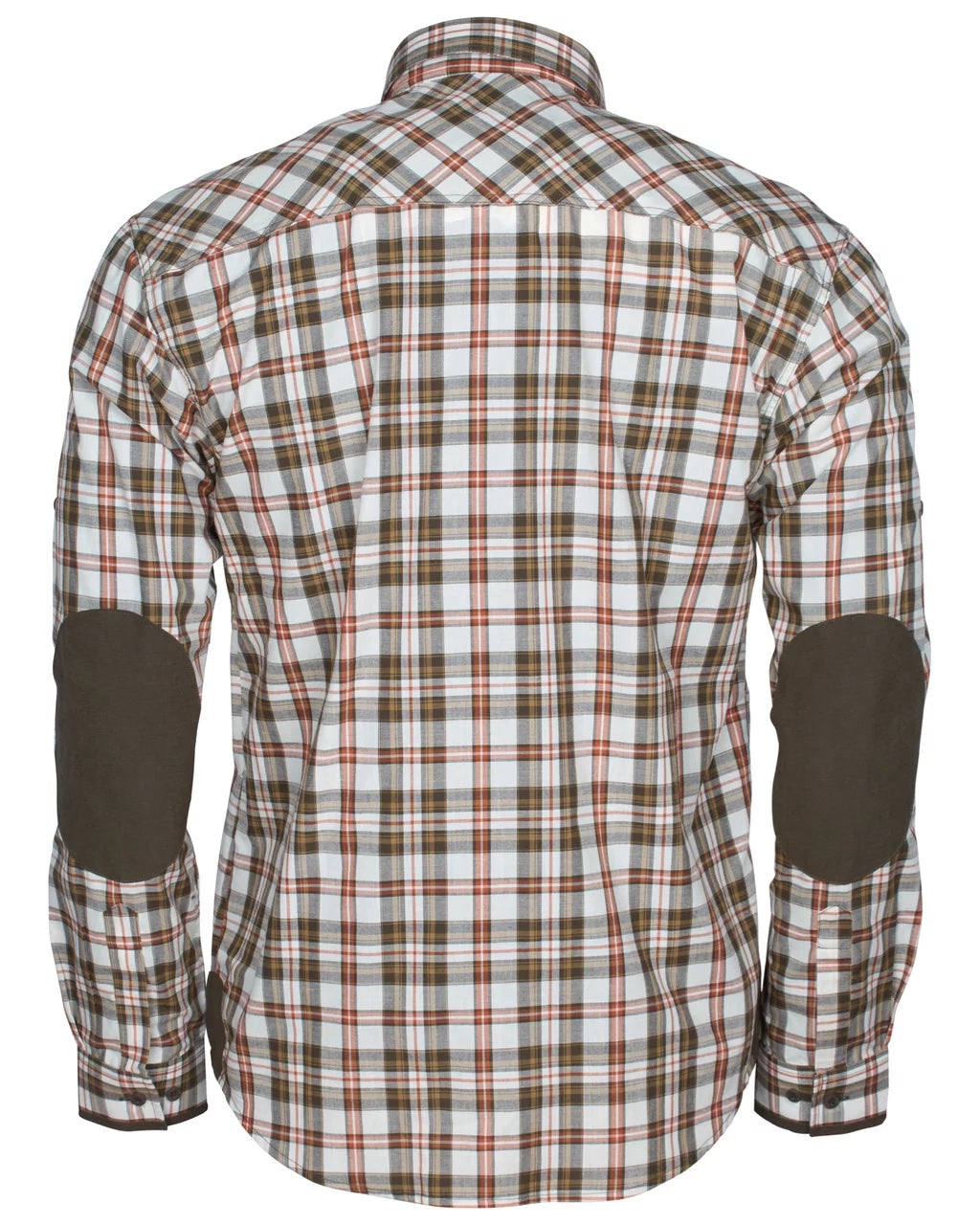 Wolf Shirt Men OFFWHITE/BRUN / S