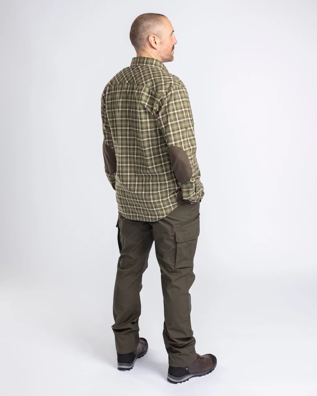 Wolf Shirt Men OFFWHITE/PINEGREEN / 4XL