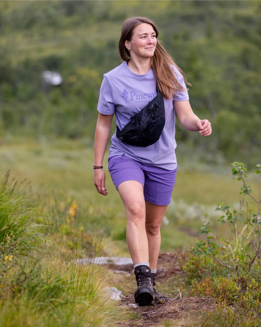 Outdoor Life T-shirt Women LILA / M