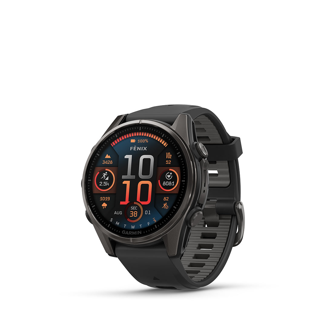 Fenix 8 AMOLED Sapphire 43 mm TITANIUM/BLACK / ONE SIZE