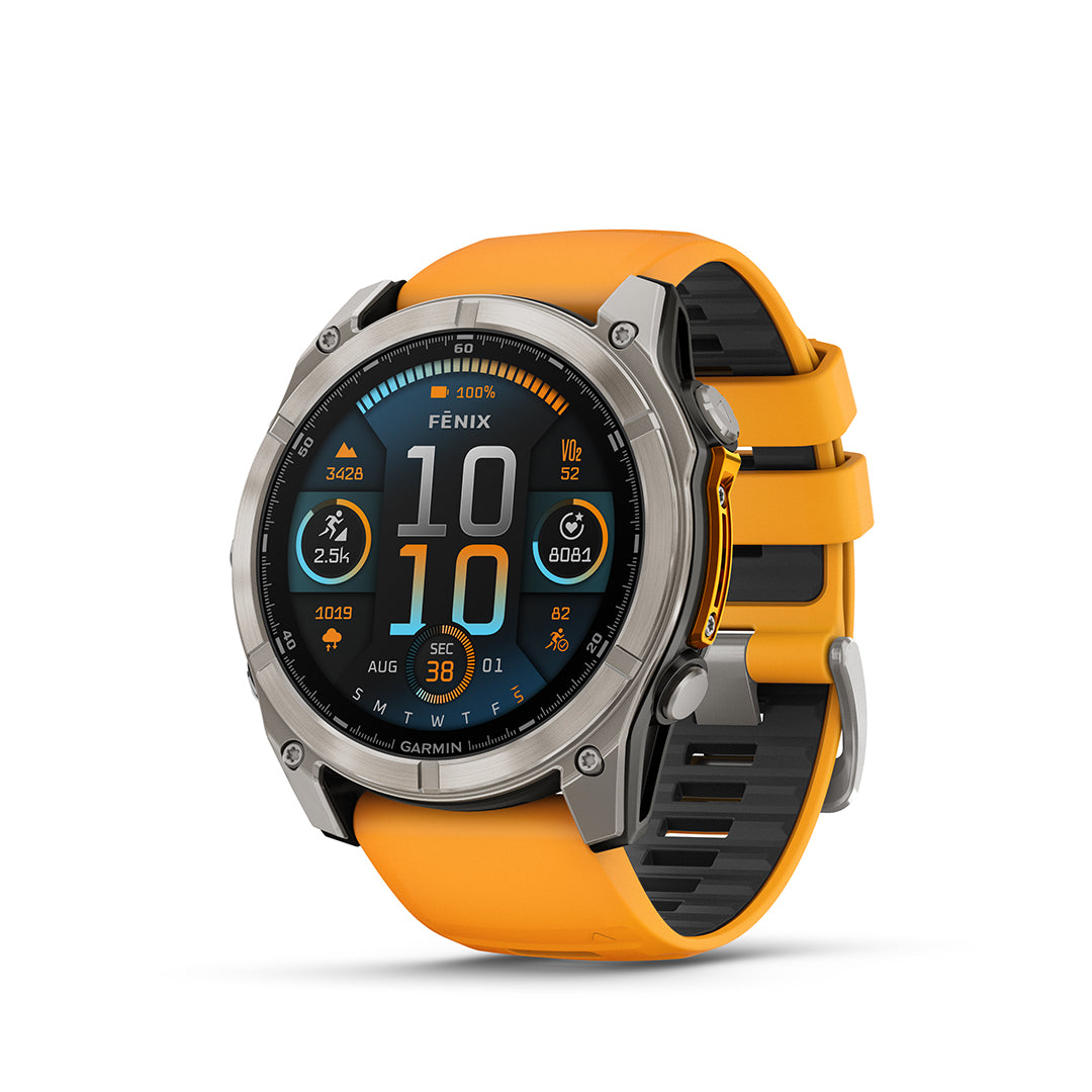Fenix 8 AMOLED Sapphire 51 mm TITANIUM/SPARK ORANGE / ONE SIZE