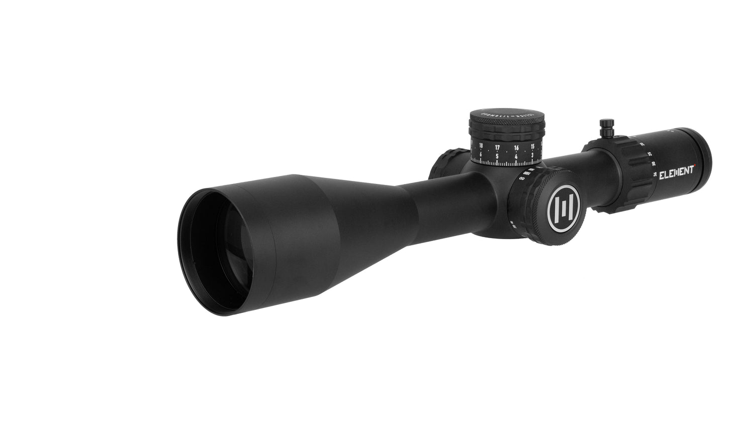 Theos 6-36x56 FFP APR-2D Black MRAD Belyst Långhålls Sikte
