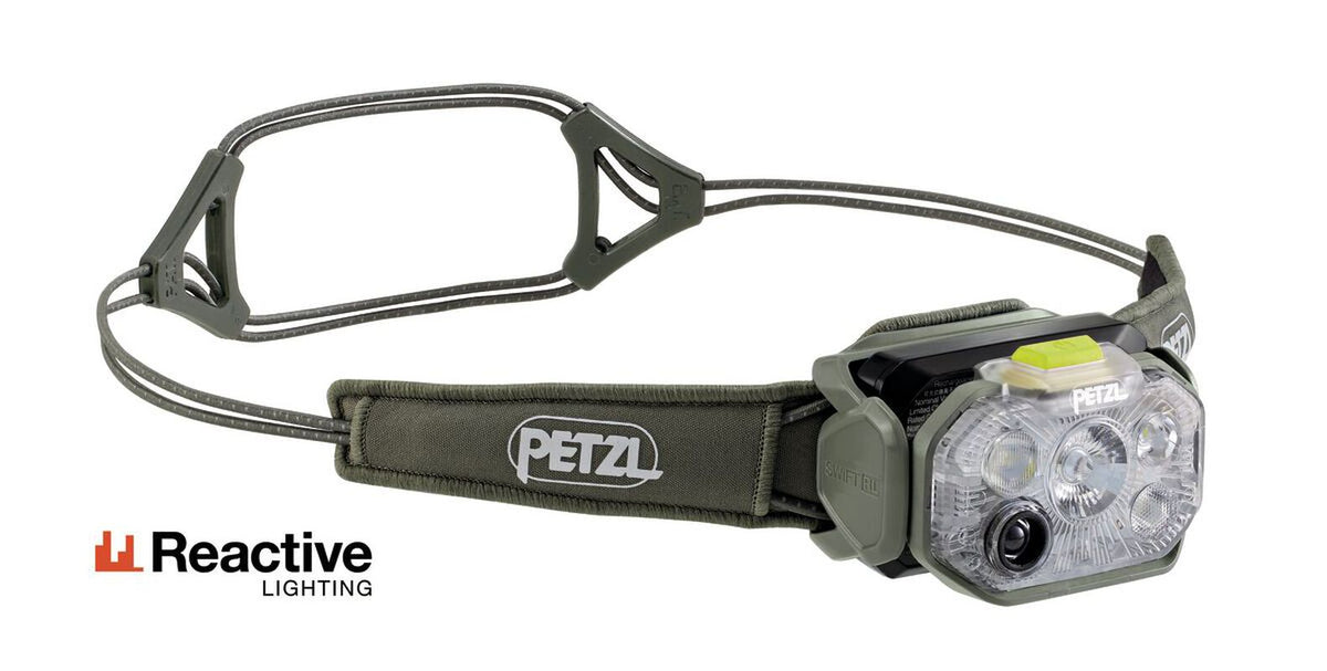 Headlamp SWIFT® RL 1200 lm – Uppladdningsbar pannlampa med Reactive Lighting