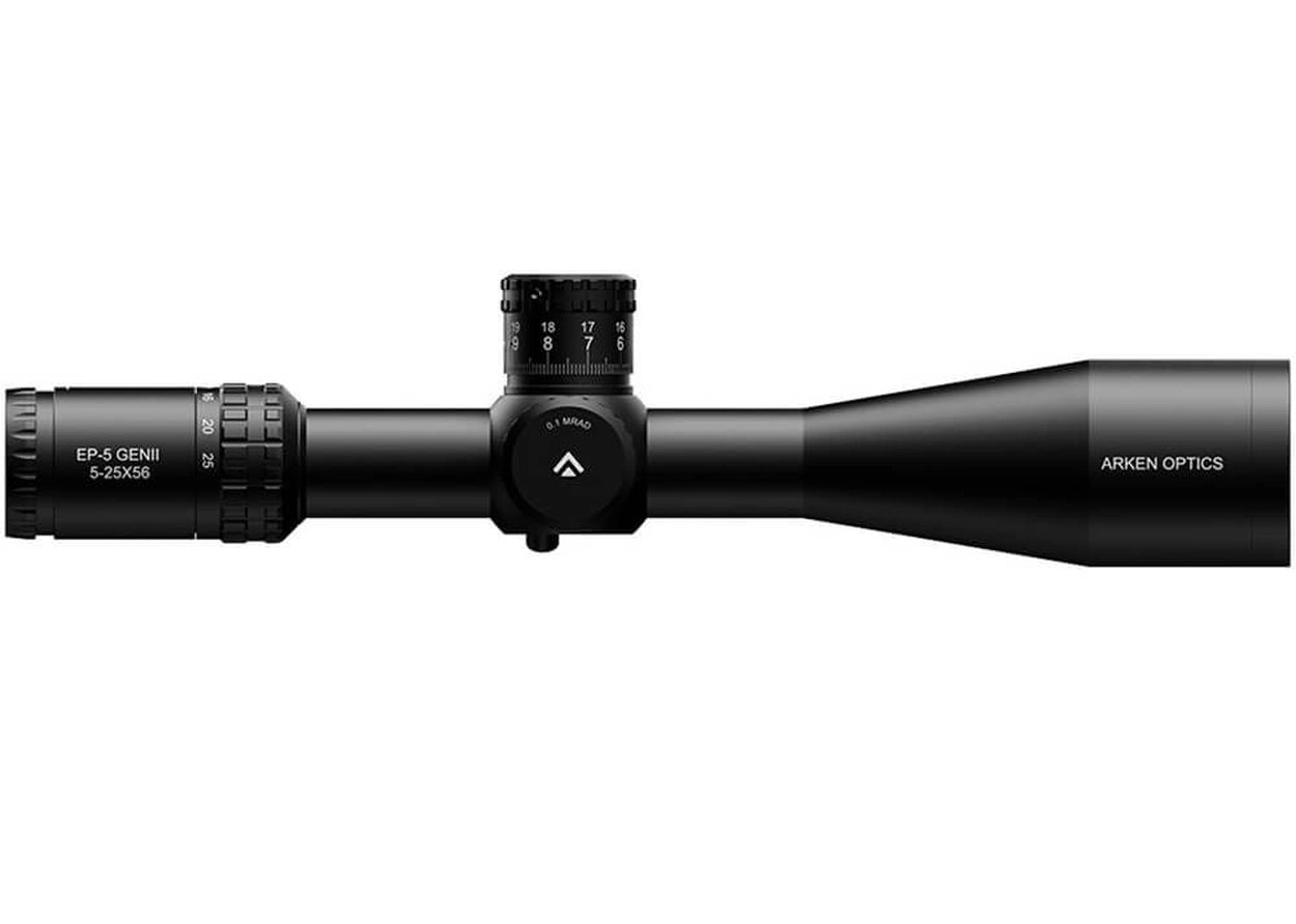 EP5 GENII 5-25x56 FFP MIL Belyst Kikarsikte