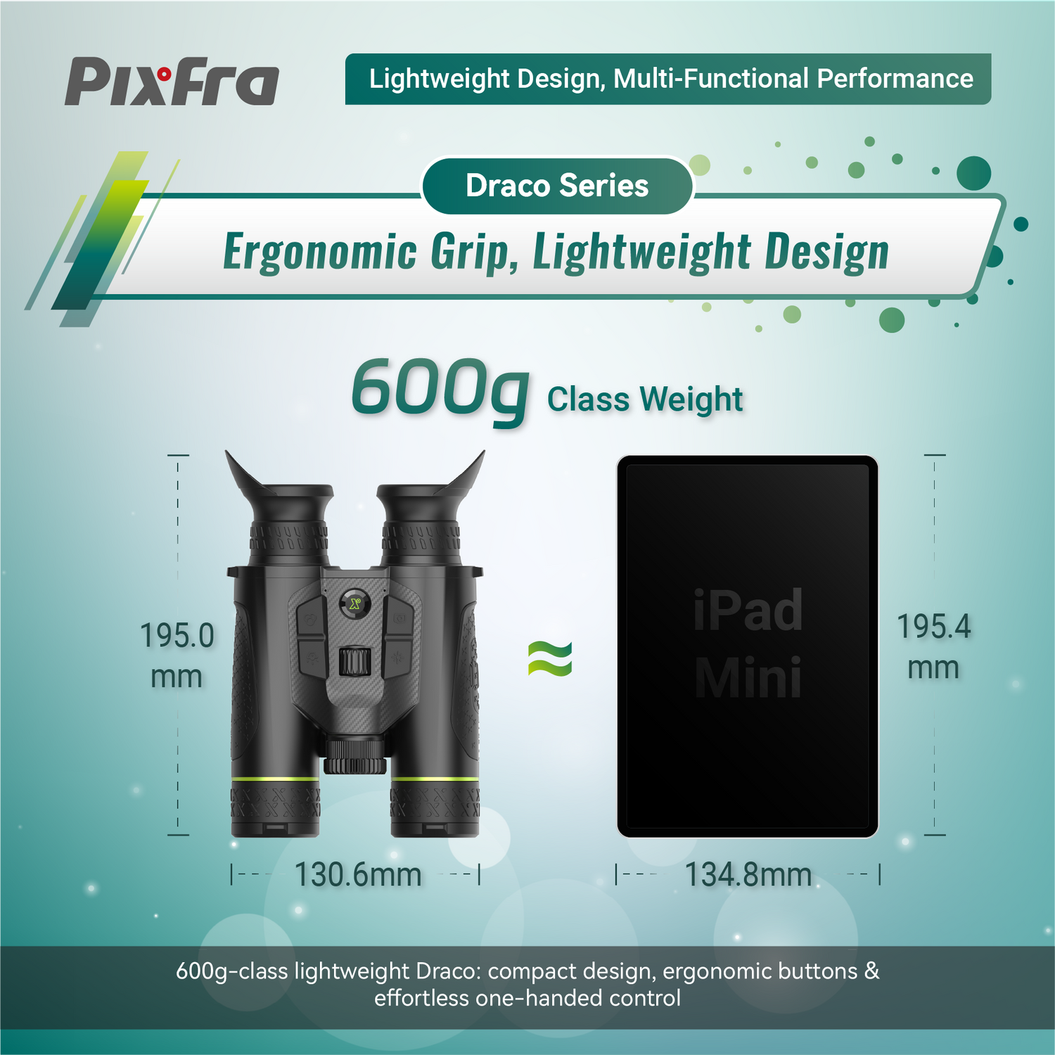 Draco D335N-4K Multispektral Värmekikare 384x288