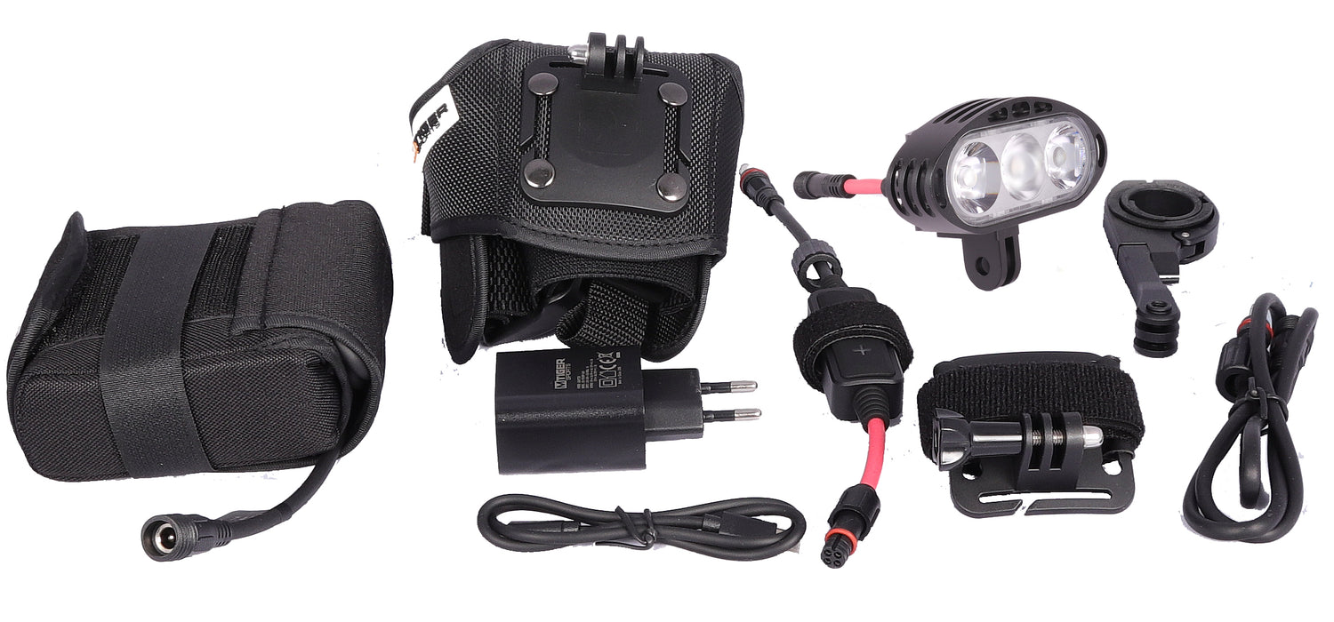 Theia - 3 head lamp kit 3000 Lumen