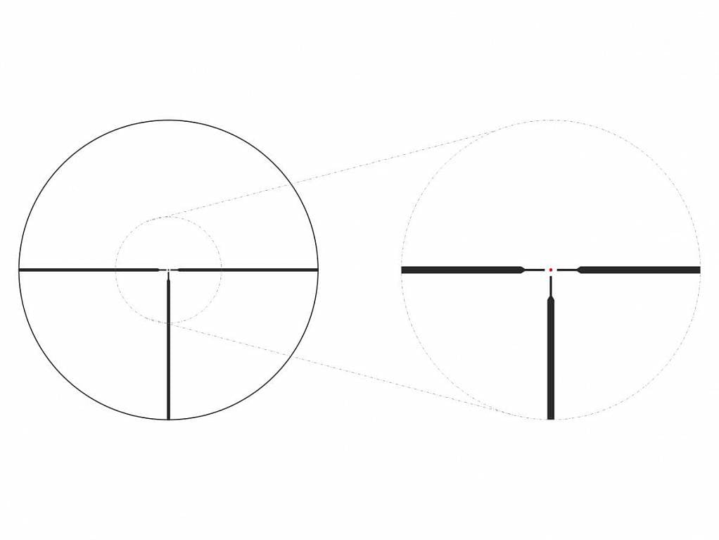 Jaeger 3-9x40 Belyst Kikarsikte T01i