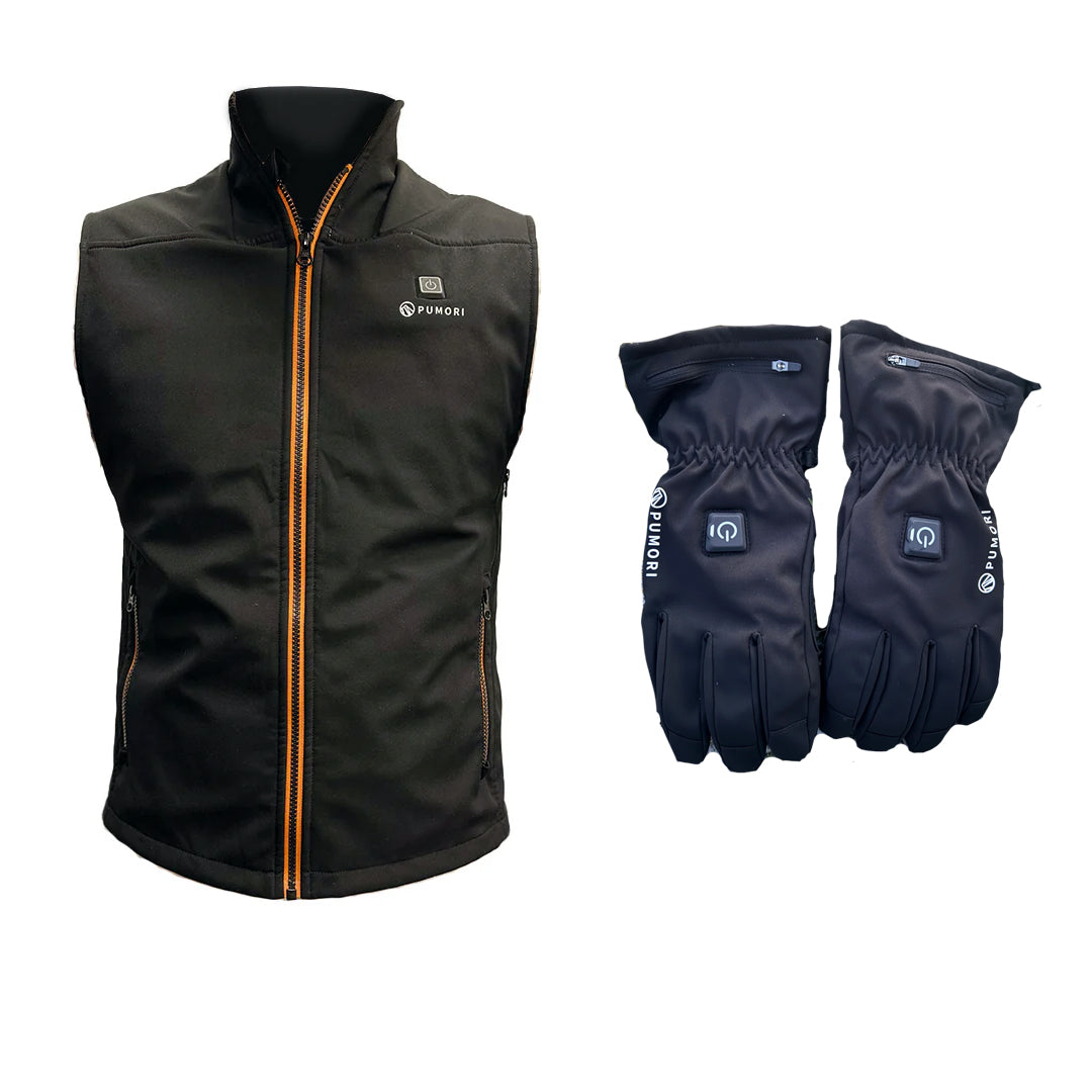 Värmepaket: Pumori Comfort Heat 2.0 Handskar + Väst