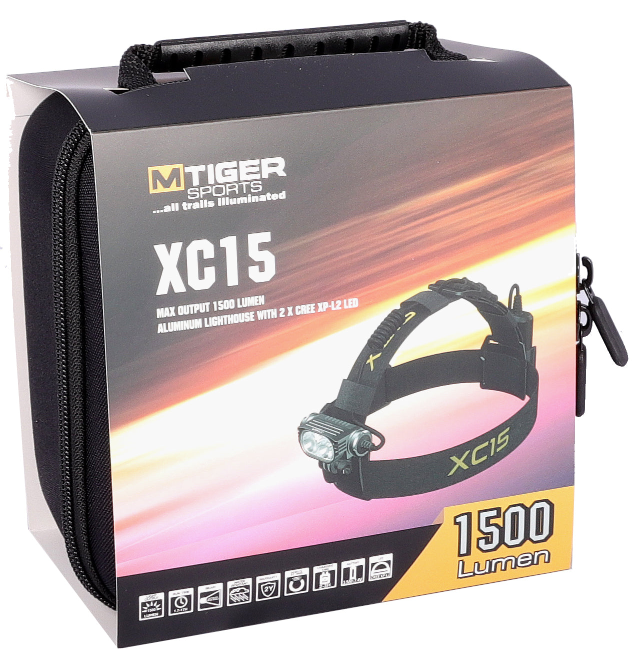 X15 head lamp kit 1500 Lumen