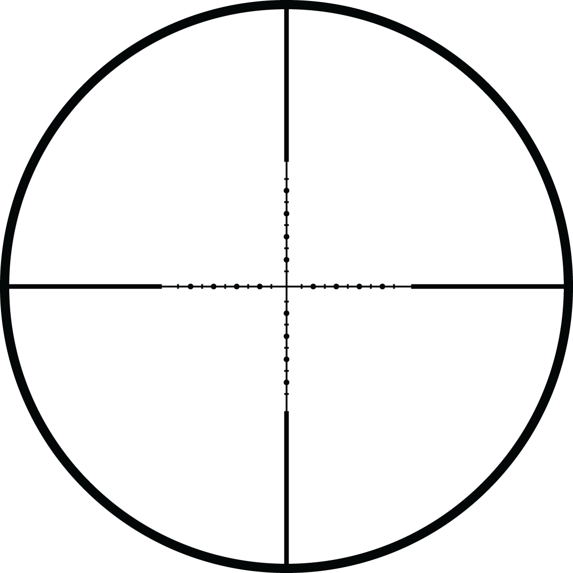 Vantage SF 4-16x44, Riktmedel 1/2 Mil Dot