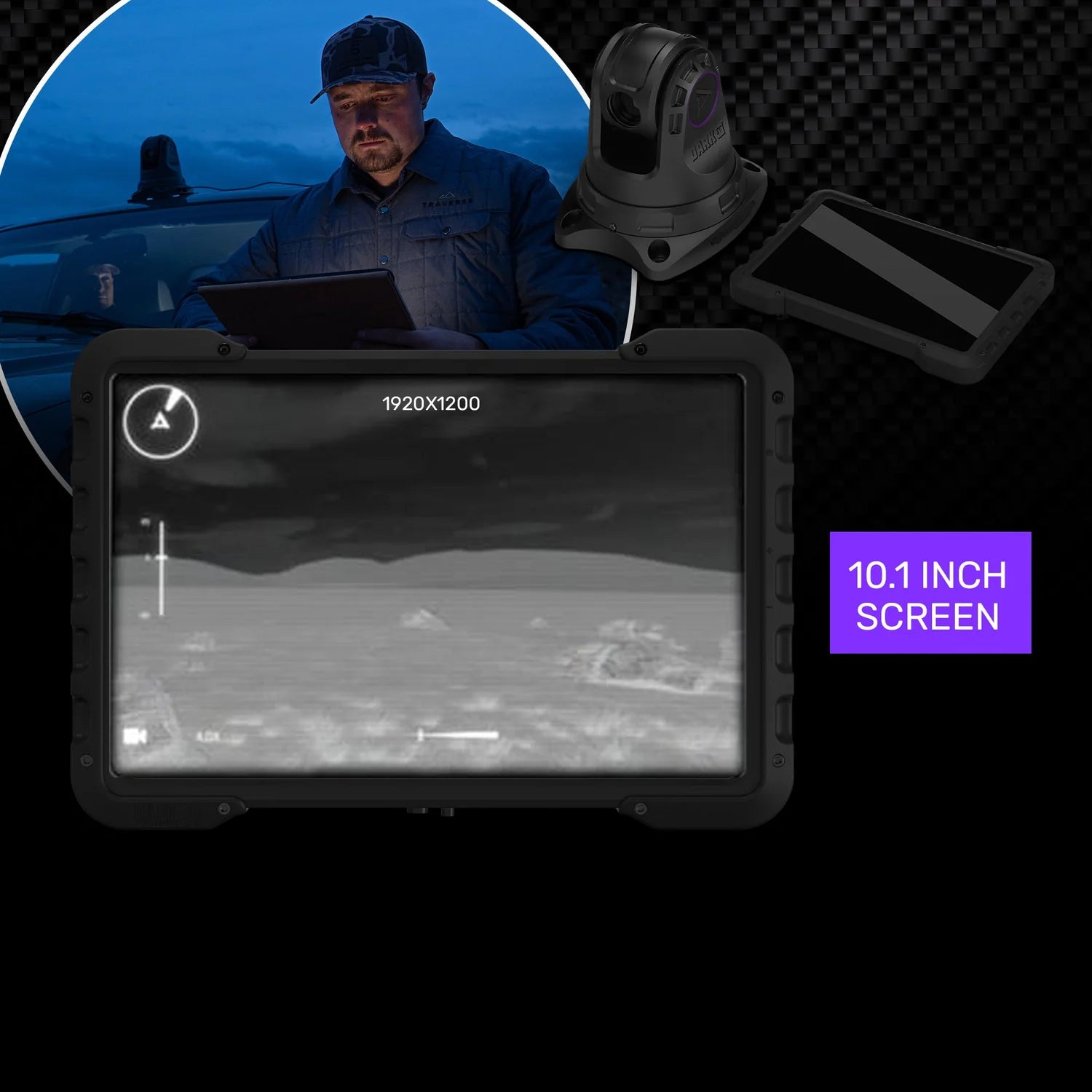 Defiance 384x288 PTZ Termisk Spaningskamera