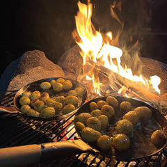 Jägarstekpanna Original Kolstål 21 cm EN STL